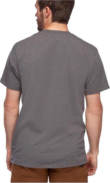Actual product image Black Diamond Stacked Logo T-Shirt (S, XL)