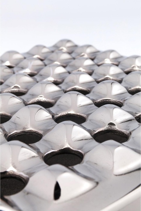 Produktbild Kare Design Ascher Soho Square Silber 25x25cm