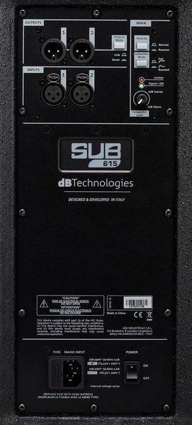 Actual product image dB Technologies Sub-615 (Subwoofer active)