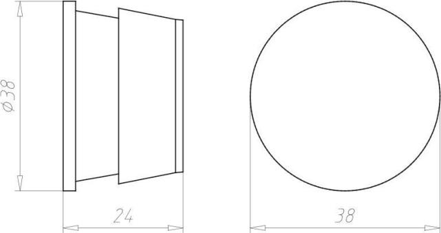 Actual product image Kaiser Sealing plug M40 1040-40 1040-40