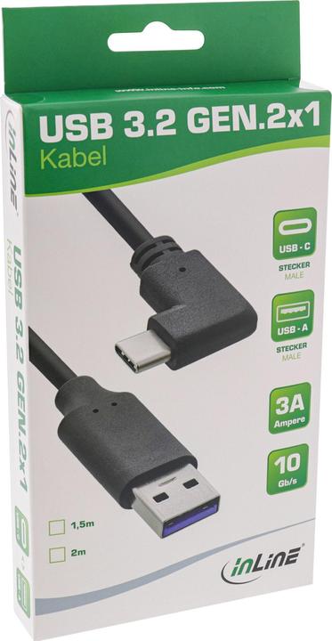 Produktbild InLine USB Typ C – USB A (1.50 m, USB 3.2)