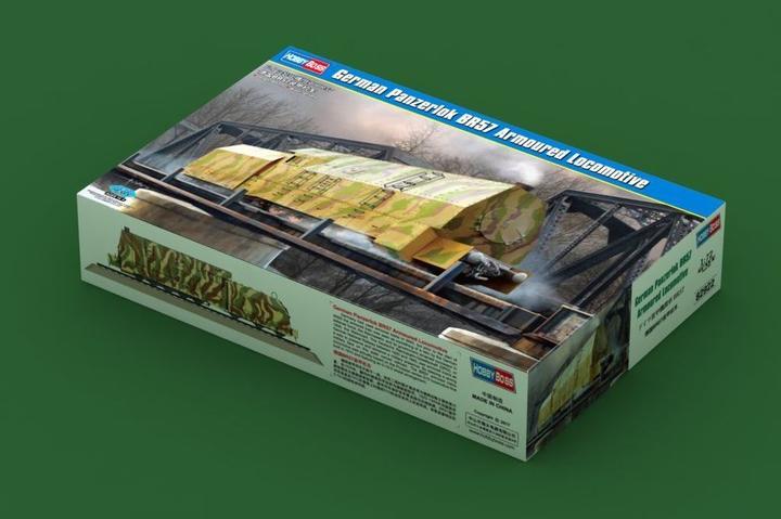 Image du produit Hobby Boss Locomotive blindée allemande BR57 Armoured Locomotiv