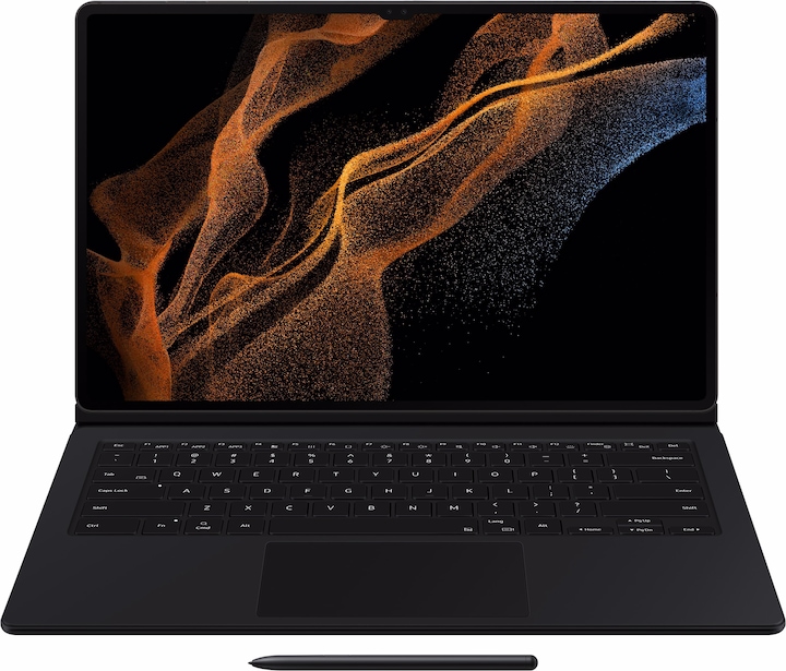 Actual product image Samsung Book Cover Keyboard (CH, Galaxy Tab S8 Ultra)