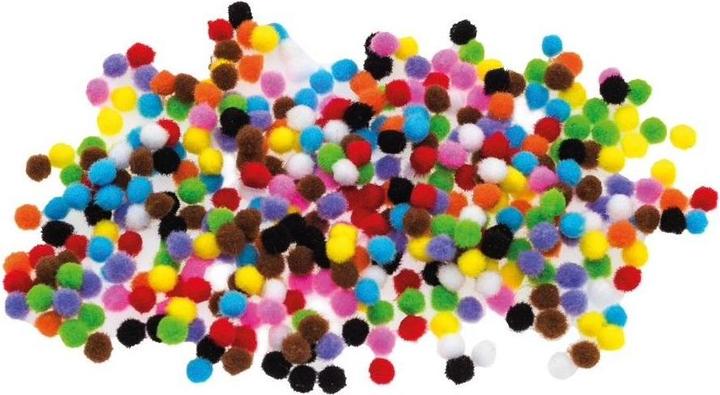 Actual product image Brewis Pompons 7mm 380Stk