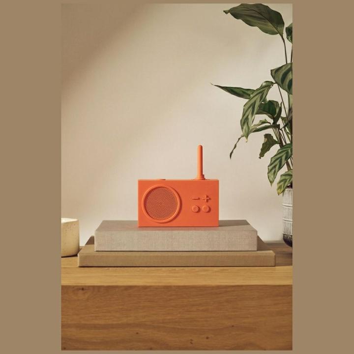 Immagine prodotto Lexon Altoparlante radio Tykho 3, arancione (DAB, DAB, Bluetooth)