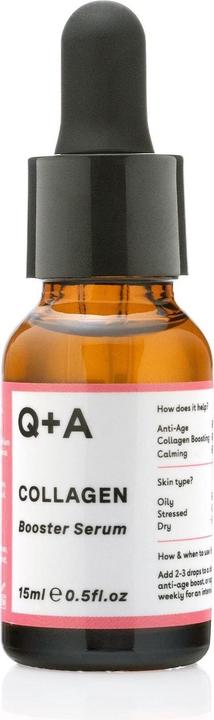 Q+A Sérum pour la peau au collagène (sérum booster) 15 ml (15 ml)