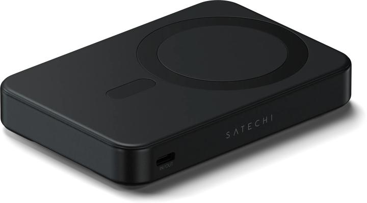 Actual product image Satechi OntheGo Magnetic Qi2 Powerbank Stand 10000 mAh Black (10000 mAh, 20 W)