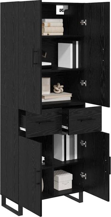 Actual product image vidaXL Modernes Highboard (69.50 x 34 x 180 cm)