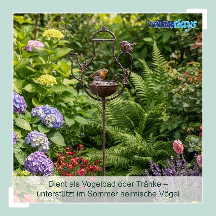 Produktbild Relaxdays Vogeltränke