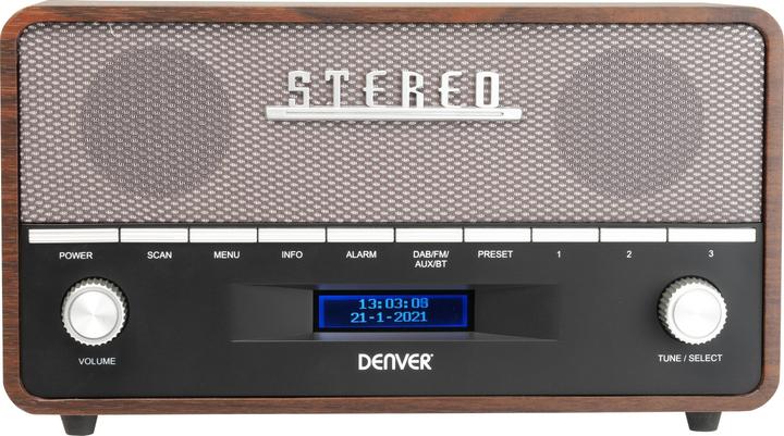 Actual product image Denver DAB-36 (DAB+, FM, PLL, Bluetooth)