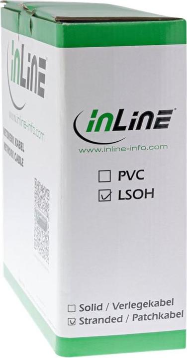 Image du produit InLine Patchk. (S/FTP, CAT6a, 100 m)