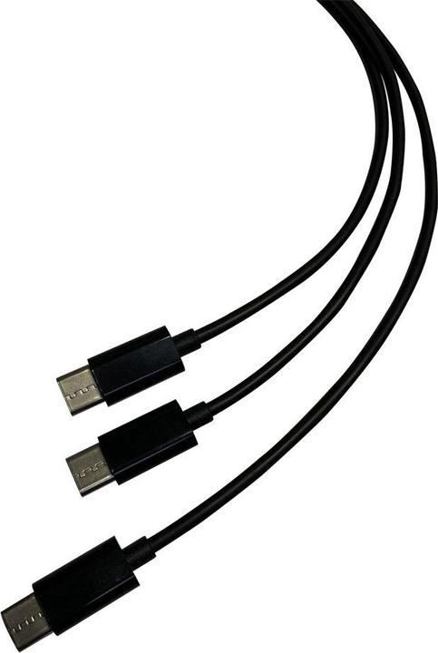 Actual product image Steelplay Dual Play & Charge Cable for Controller 3m Black PS5 (PS5)