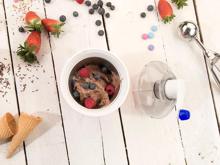 Produktbild Rosenstein & Söhne Manueller Speiseeis Bereiter