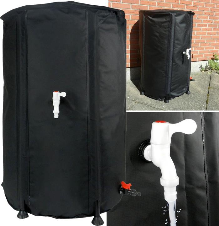 Produktbild ProGarden Regentonne, faltbar, 500 Liter (500 l)