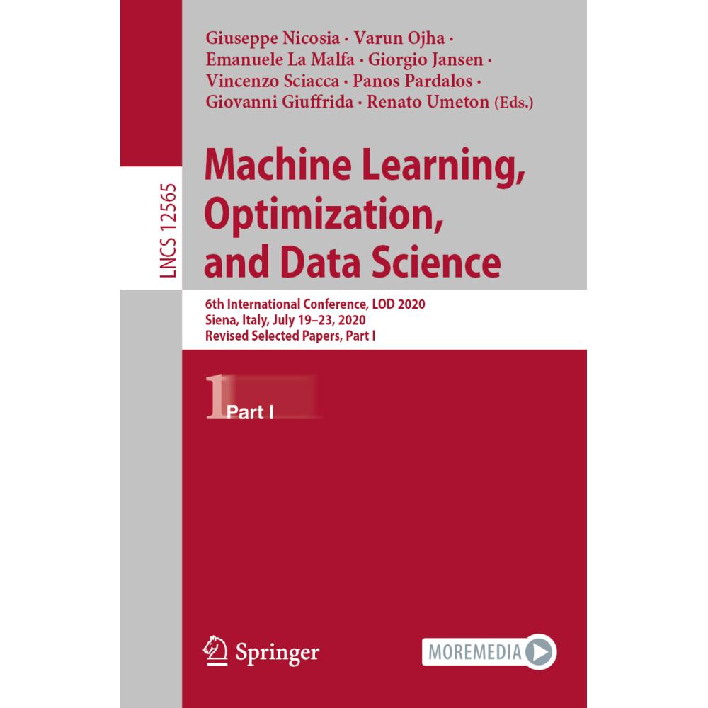 Machine Learning, Optimization, and Data Science, Fachbücher von Vincenzo Sciacca, Varun Ojha, Giuseppe Nicosia, Renato ...