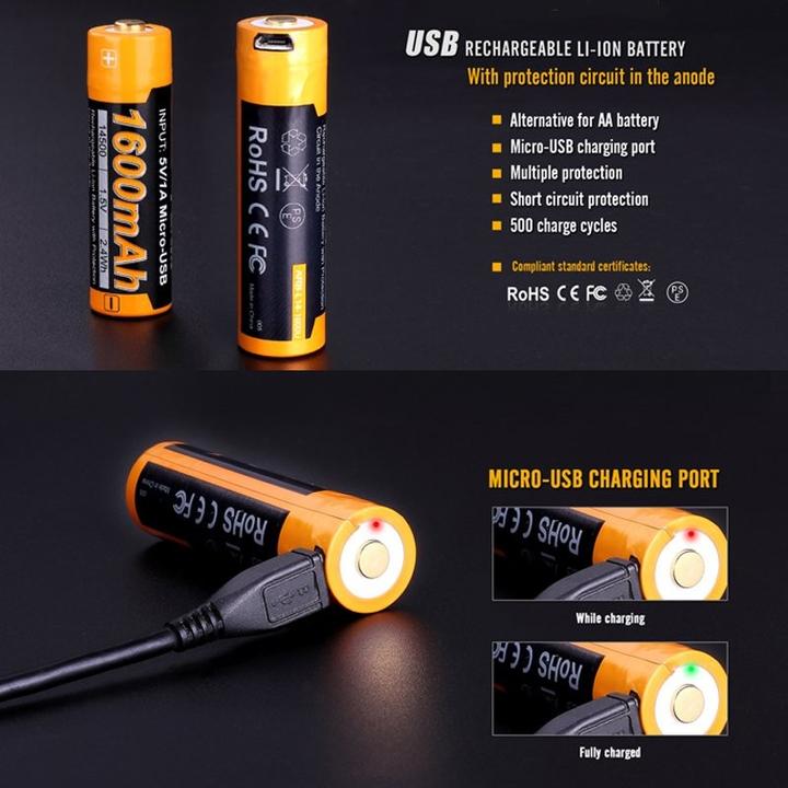 Produktbild Fenix Akku Mignon AA LR6