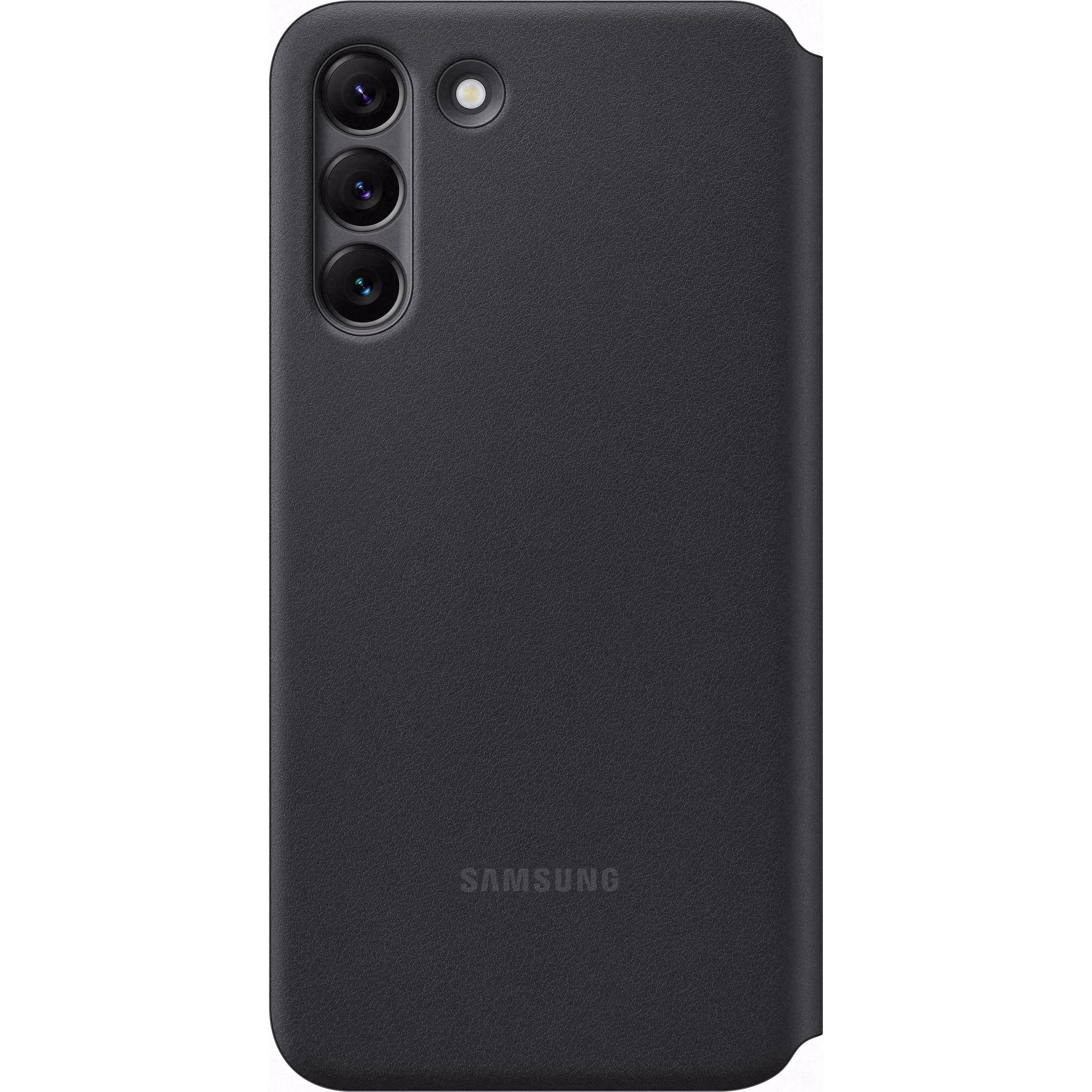 Samsung Smart LED View Cover (Samsung Galaxy S22+), Smartphone Hülle, Schwarz