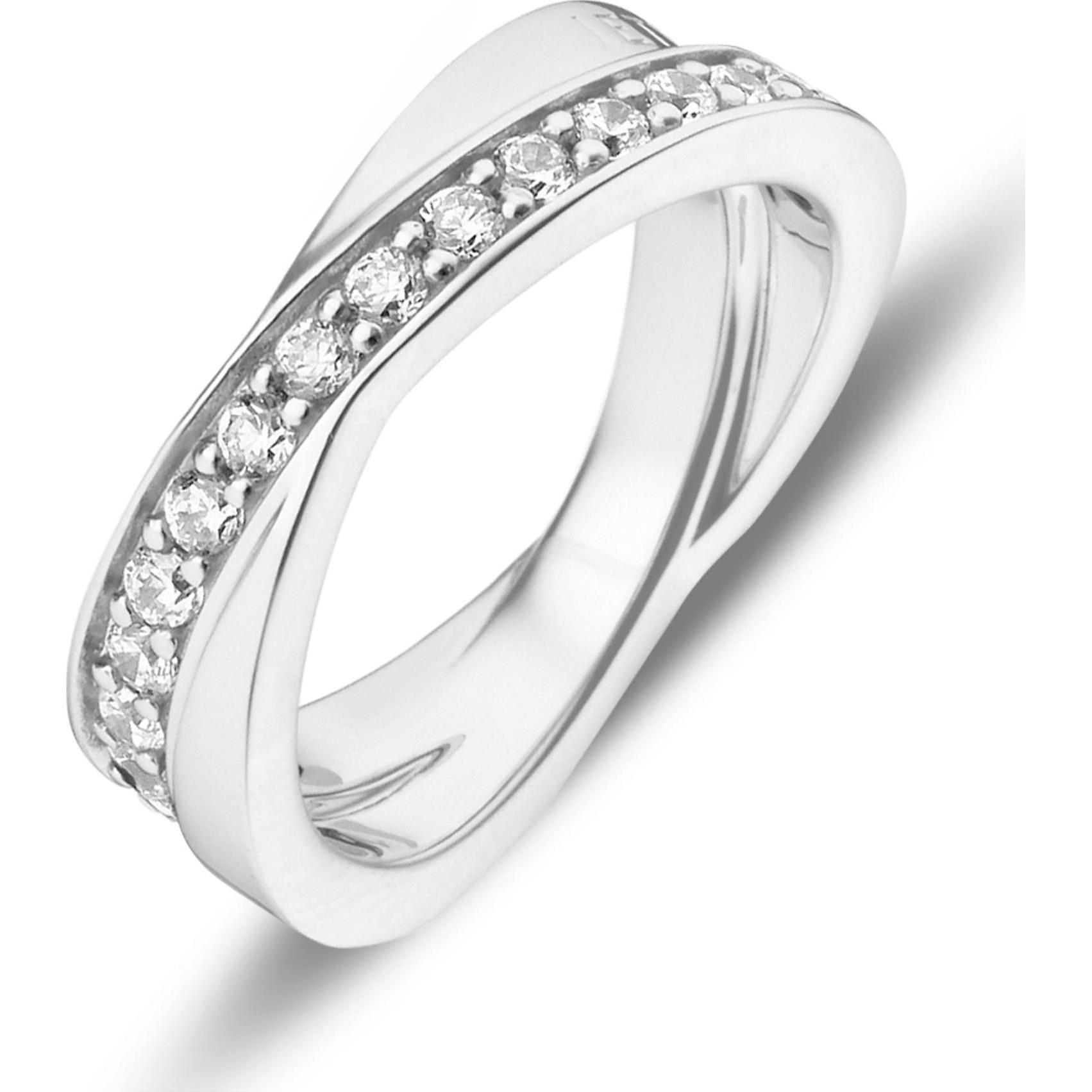 Jette, Ring, Damenring WRAPPED, (61, 925 Silber)