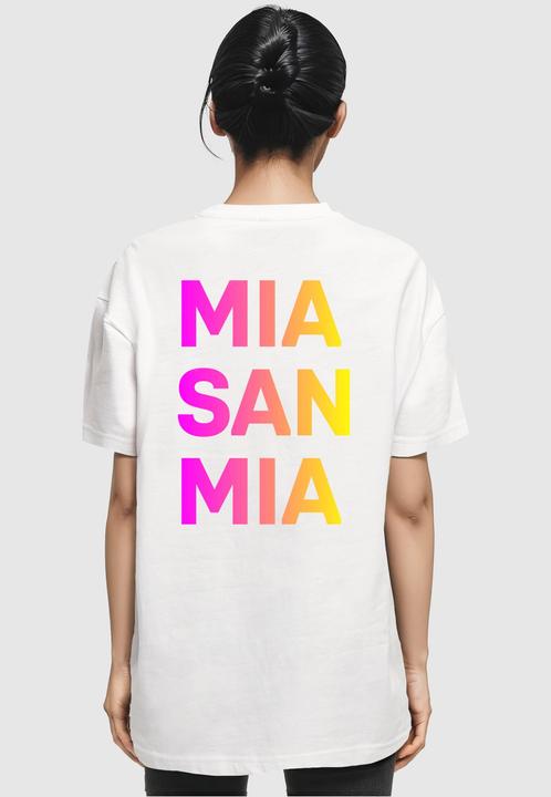 Produktbild FC Bayern München Ladies Logo PY Oversized Boyfriend Tee - 119529 (XS)