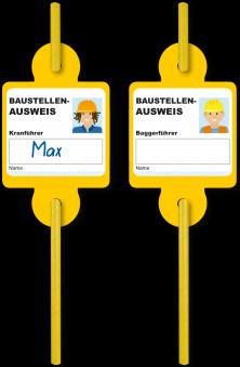 Produktbild DH-Konzept Trinkhalme Papier Baustelle (8 x)
