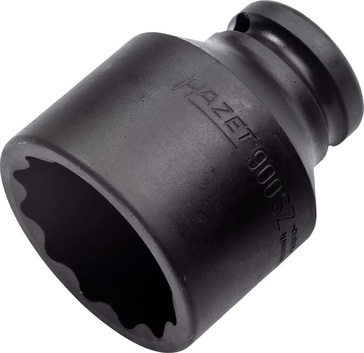 Produktbild HAZET Schlag-, Maschinenschrauber Steckschlüsseleinsatz ∙ Doppelsechskant 900SZ-34 ∙ Vierkant12,5 m… (34 mm)