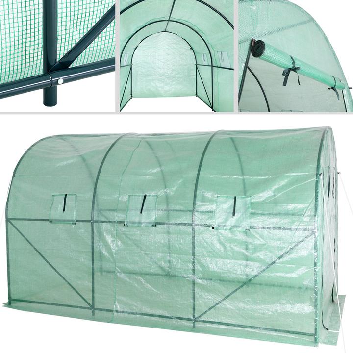 Actual product image Gardebruk Foil greenhouse