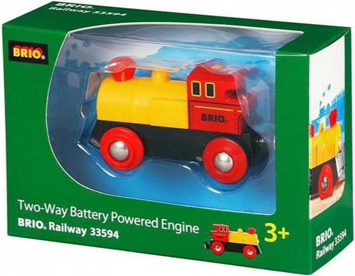 Produktbild Brio Batterielok Gelb