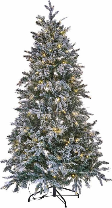Produktbild Loberon Weihnachtsbaum Cadelise grün/weiss (180 cm)
