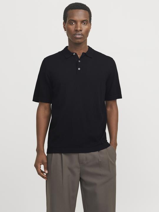Actual product image Jack & Jones Jjeemil Knit Relaxed Polo Ss Sn (S)