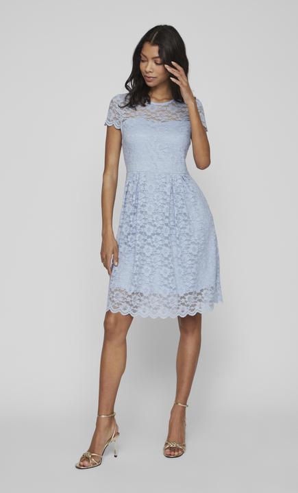 Image du produit Vila Kurzärmeliges Spitzen- Off-Shoulder Kleid (XL)