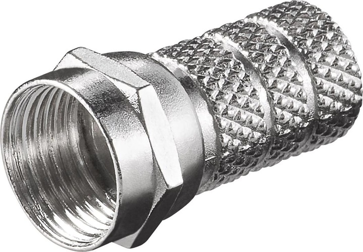 Actual product image Goobay Twist-on F-connector (Plugs and connectors)