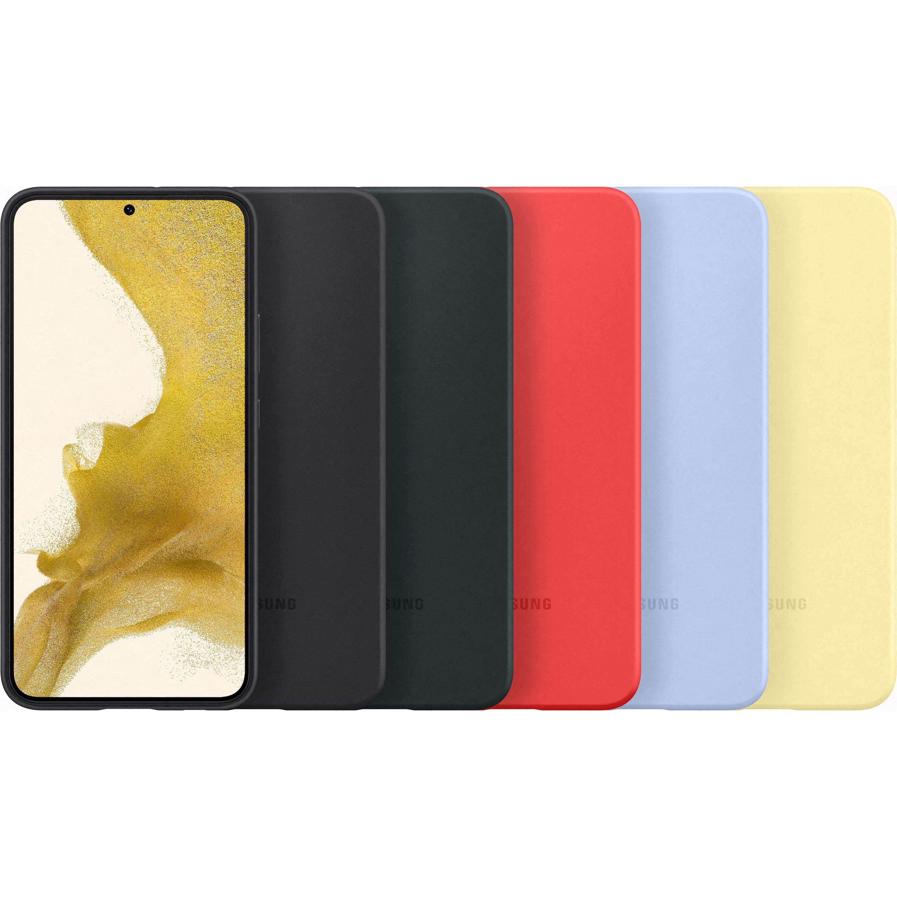 Thumbnail - Samsung Silicone Cover (Samsung Galaxy S22+), Smartphone Hülle, Schwarz