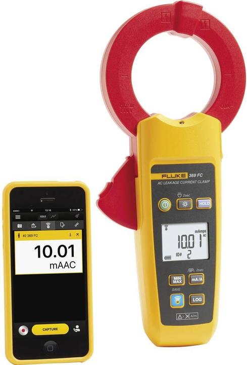 Image du produit Fluke Pince ampèremétrique digitale 369 FC Kali (CAT III 600V, Ampèremètre à pince)