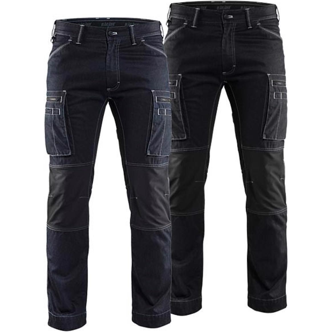 Thumbnail - Blakläder, Arbeitshose, Denim Cordura Stretchhose (50)