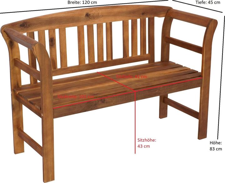 Immagine prodotto Degamo Panchina da giardino ROSARIO