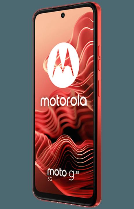Image du produit Motorola Moto G35 (256 Go, Goyave rouge, 6.72", Double SIM, 5G)