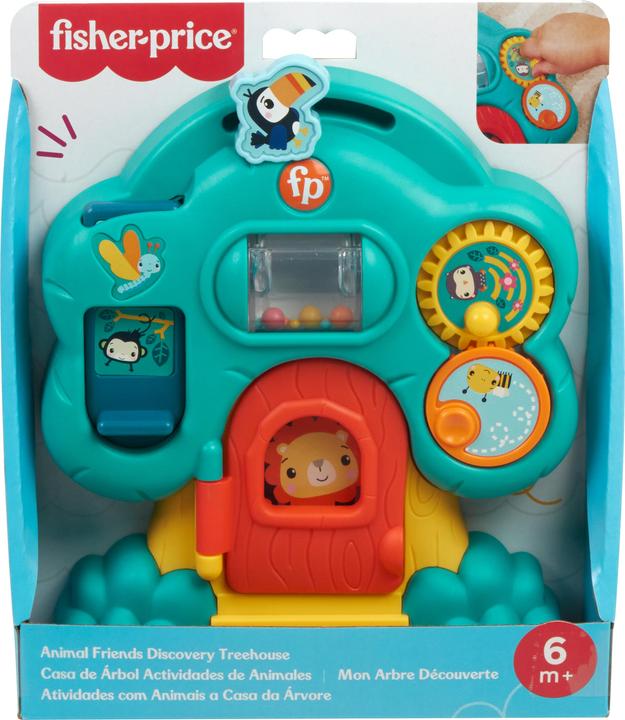 Productafbeelding Fisher-Price Animal Friends Ontdekking Boomhut (0.50 - 8.25 Jaren)