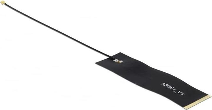 Actual product image Delock LoRa/MHF antenna, SMA connector, black (Lora)