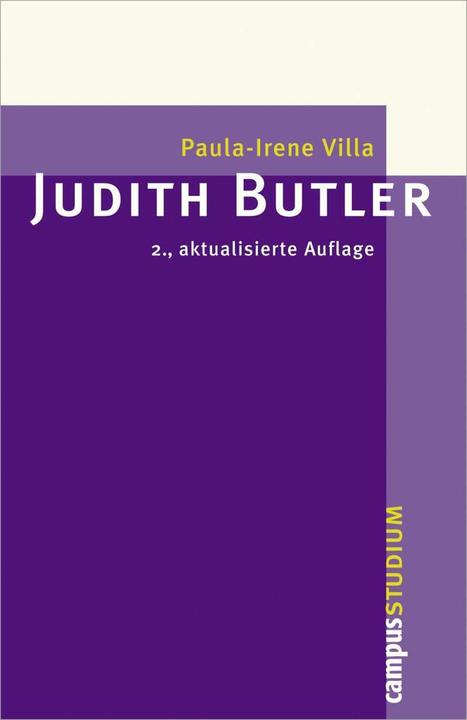 Produktbild Judith Butler (Deutsch, Paula-Irene Villa, 2012)