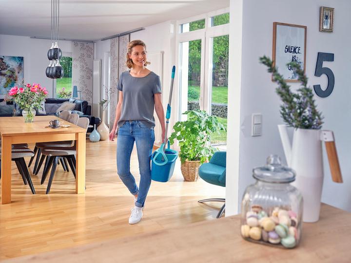 Produktbild Leifheit CLEAN TWIST Ergo Disc Mop Set (1 Stk.)