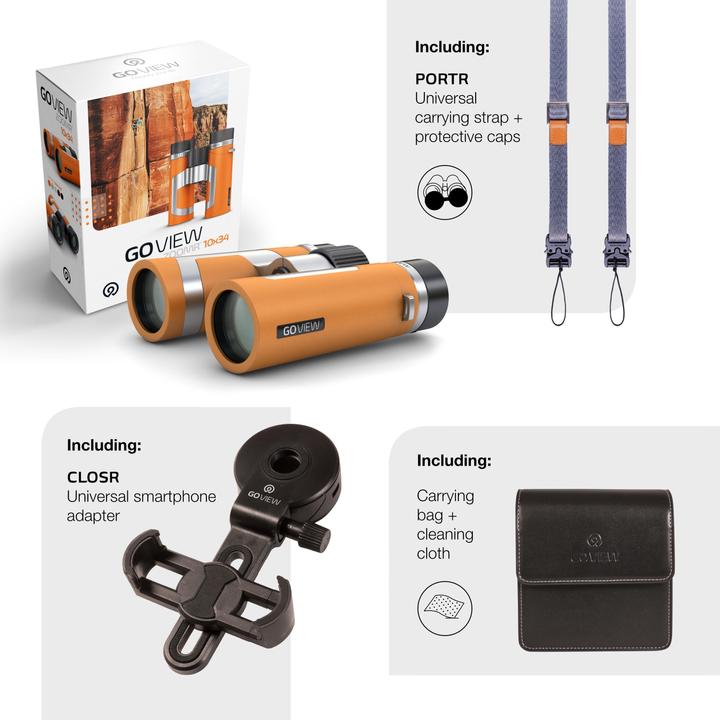 Actual product image GoView ZOOMR 10x34 Ruby Red (10x, 34 mm)