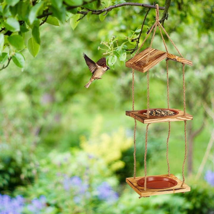 Produktbild Relaxdays Vogelfutterhaus
