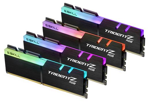 Immagine prodotto G.Skill Trident Z RGB (4 x 8GB, 3600 MHz, DDR4-RAM, DIMM)