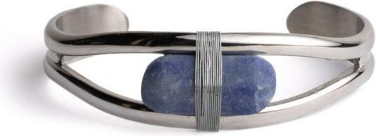 Produktbild Didyma Armband Stahl - Naturstein Blauer Aventurin - Grösse XS (Edelstahl 316L)