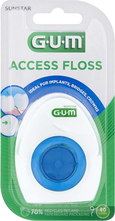 Actual product image GUM Acces Floss dental floss (50 pcs)