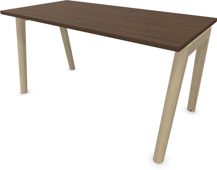 Esche natur hellgrau gebeizt, Walnussdekor dunkel mit Struktur