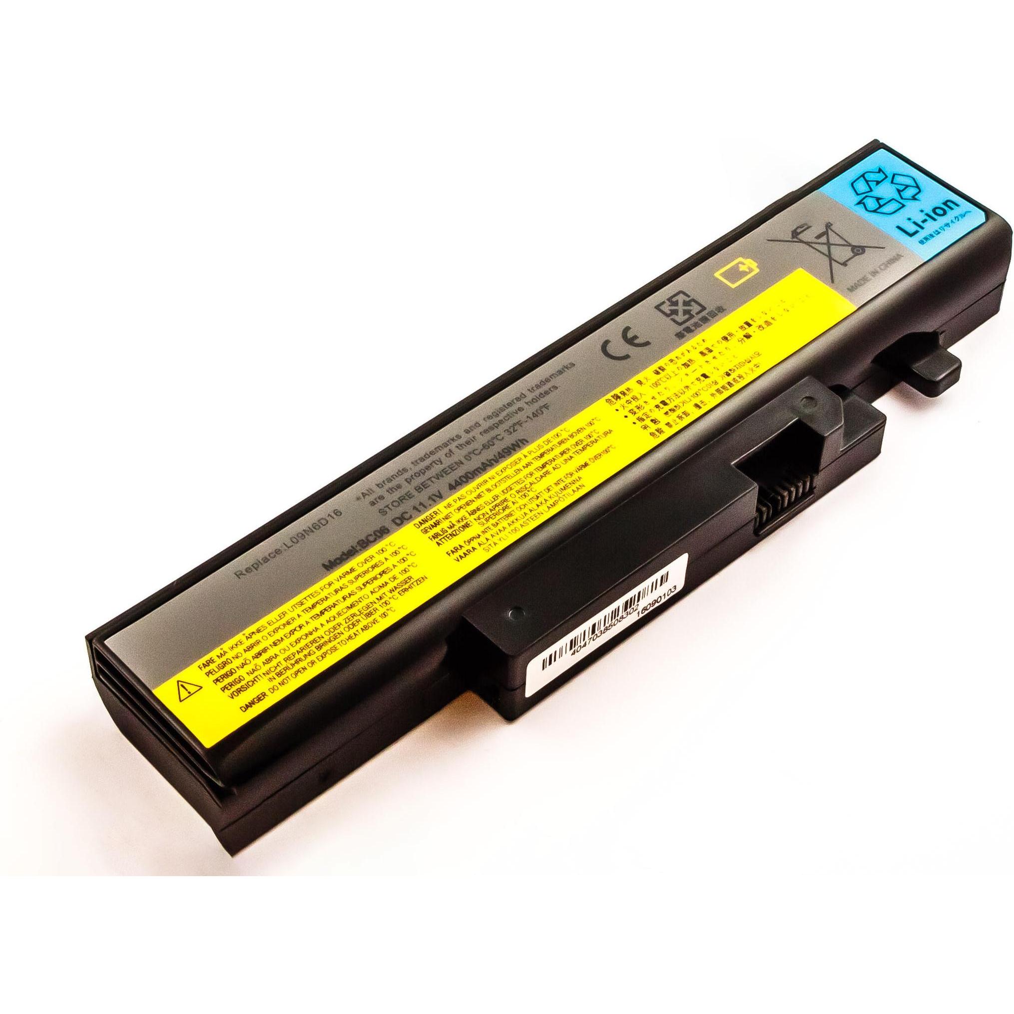 AGI Akku kompatibel mit Lenovo B560 - Akku - 4.400 mAh (1 Zellen, 4400 mAh), Notebook Akku, Schwarz