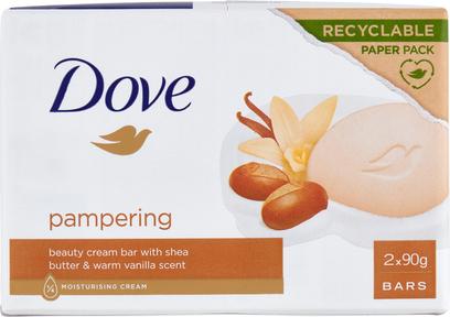 Dove Verwöhnseife - 2 X 90 Gramm (Flüssigseife)
