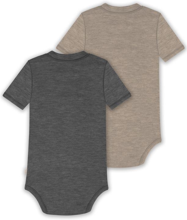 Produktbild Normani 2er Set Baby Merino Kurzarmbody „Tihoi" - 9321 (86)