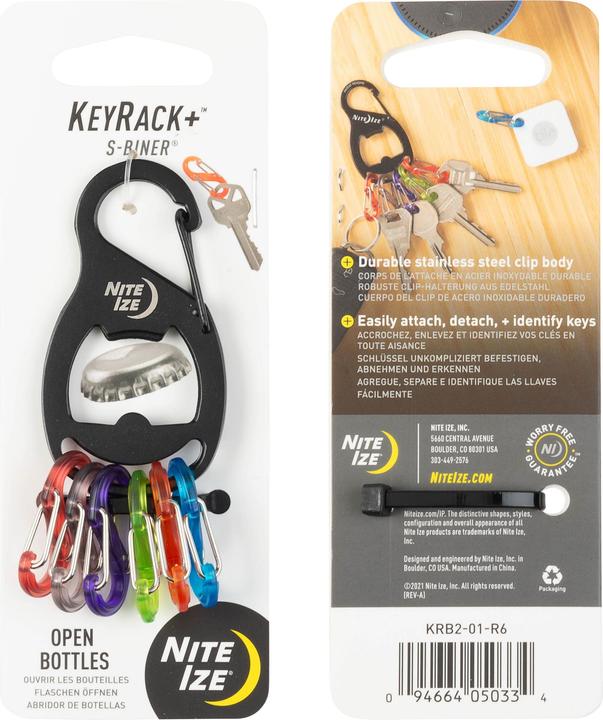 Immagine prodotto Nite Ize KeyRack+™ S-Biner®